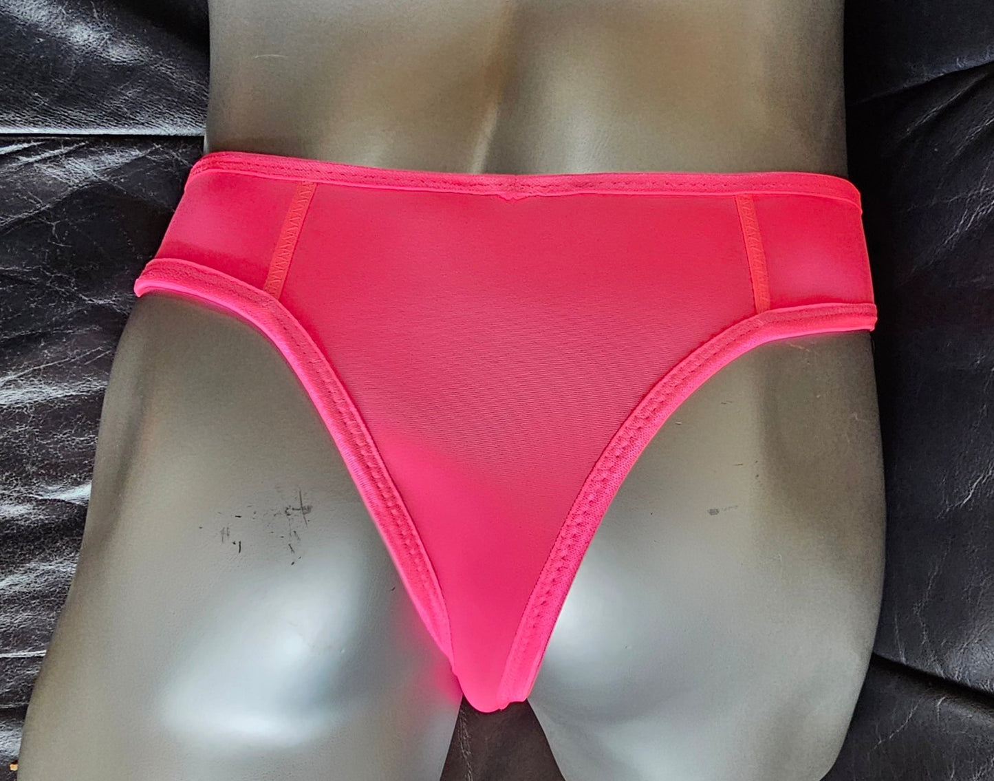 Badehose Neopren String Tanga neonpink Schwitzhose und weitere Farben - SEXSENSE