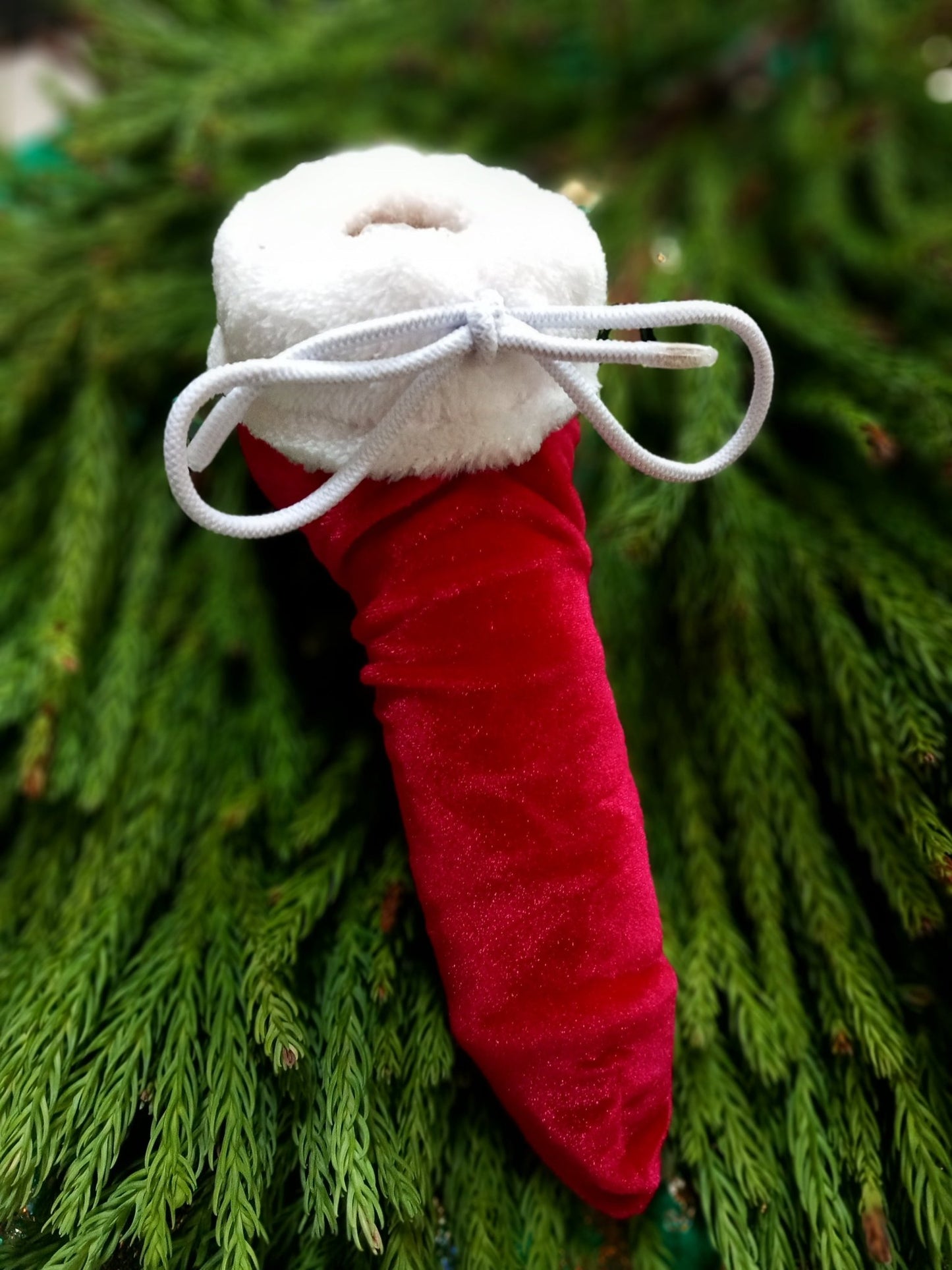 Weihnachts - Pyjama Nikolaus - Willy Santa Claus - Juwelensäckchen Eierwärmer Nusstüte X - Mas Socke - SEXSENSE