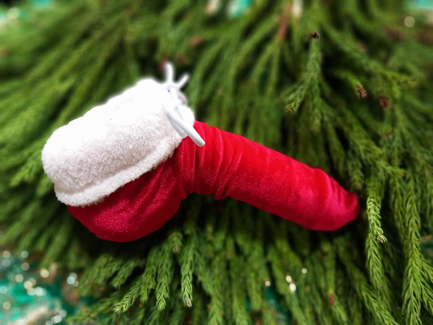 Weihnachts - Pyjama Nikolaus - Willy Santa Claus - Juwelensäckchen Eierwärmer Nusstüte X - Mas Socke - SEXSENSE
