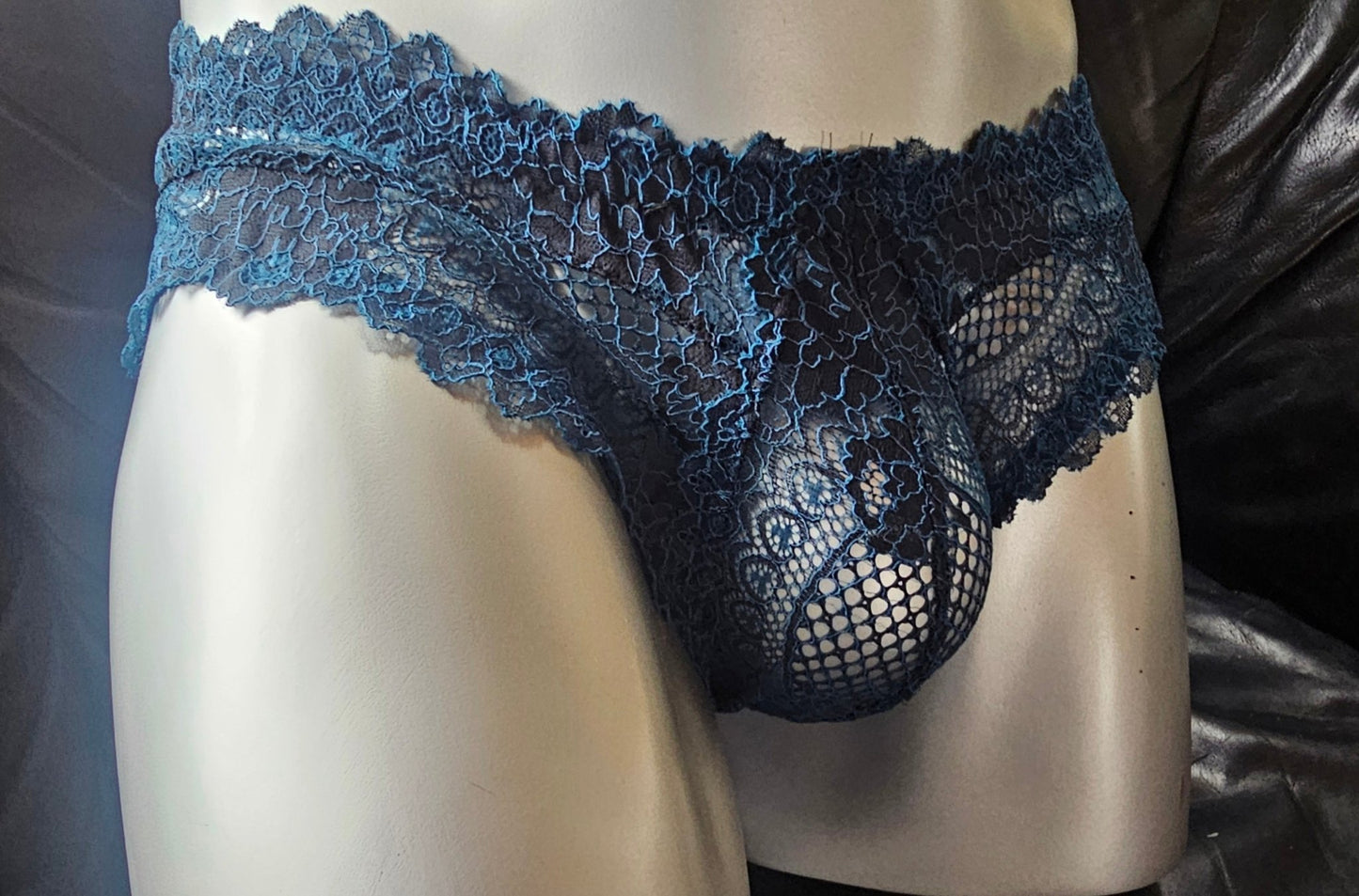 Herren Spitzen Slip Hipster Patrol Farben Femboy - SEXSENSE