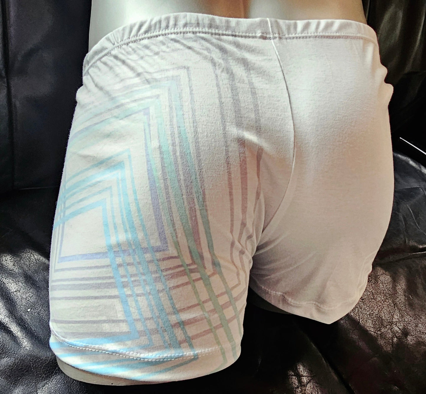 Boxershorts Herren Unterwäsche Schlafhose Unikat Retro - Design Baumwoll - Jersey - SEXSENSE