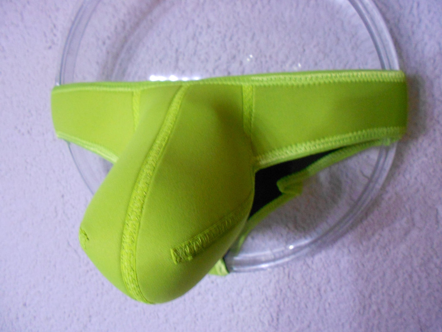 Lasso - G - String 3mm Neopren Neongelb sexy kinky Harness Gay Toy - SEXSENSE