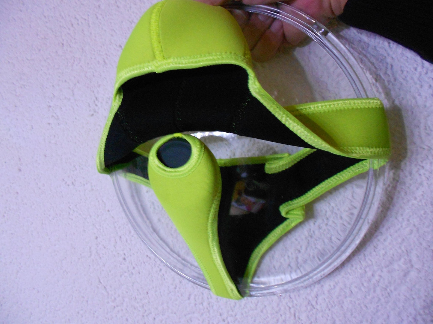 Lasso - G - String 3mm Neopren Neongelb sexy kinky Harness Gay Toy - SEXSENSE