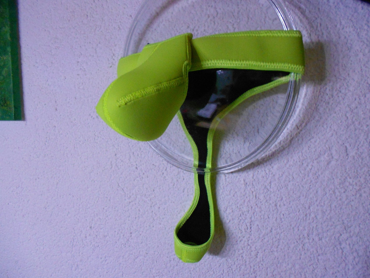 Lasso - G - String 3mm Neopren Neongelb sexy kinky Harness Gay Toy - SEXSENSE