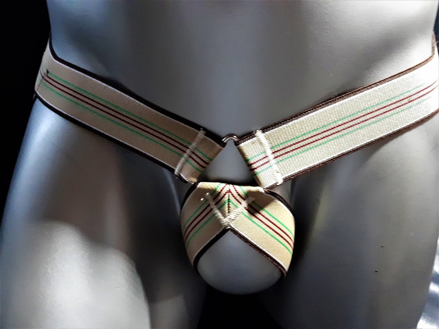 Sling Thong Jockstrap Push Up Slip Harness mit Front Dreieck - SEXSENSE