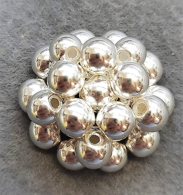 NEUHEIT Hämatit Silber Klitoris Stimulator Clit - Drops intralabial Massage Bon Bon - SEXSENSE