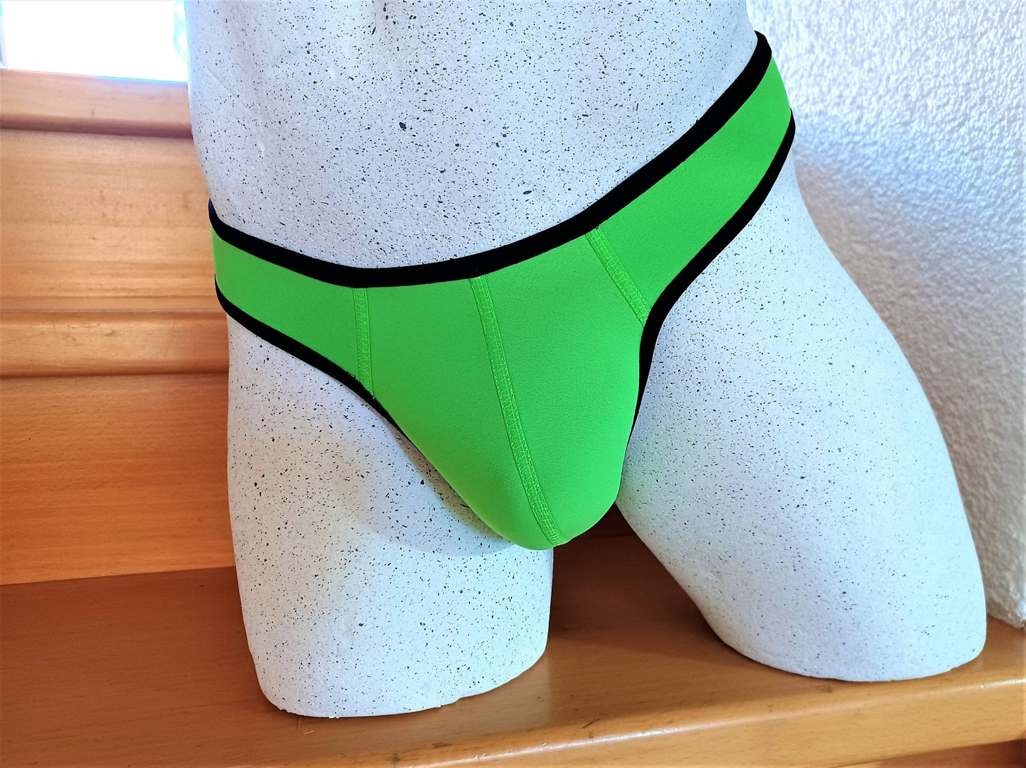 3mm Neopren Neongrün Herren Bade - String echtes Tauchsport - SEXSENSE