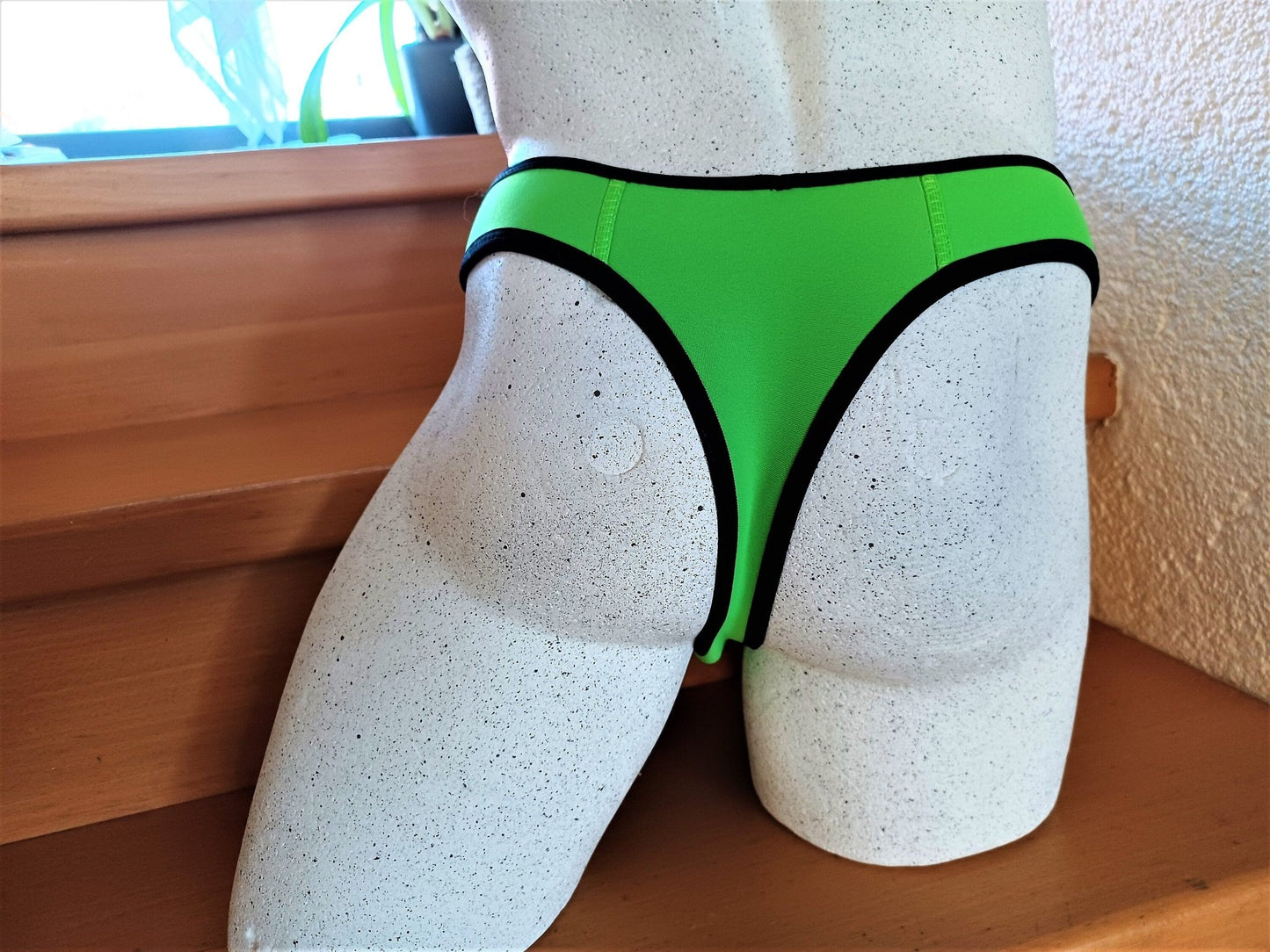 3mm Neopren Neongrün Herren Bade - String echtes Tauchsport - SEXSENSE