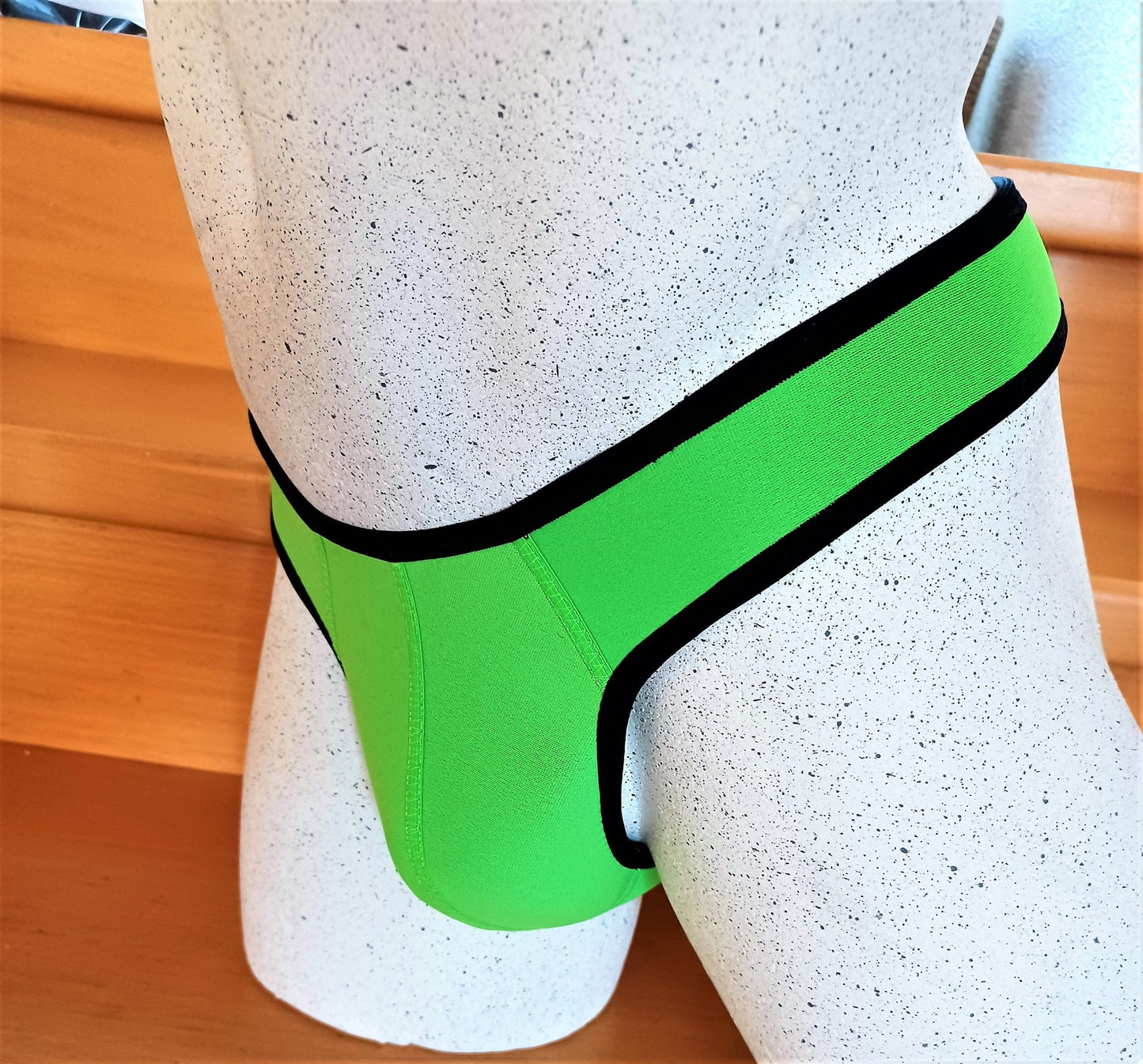 3mm Neopren Neongrün Herren Bade - String echtes Tauchsport - SEXSENSE