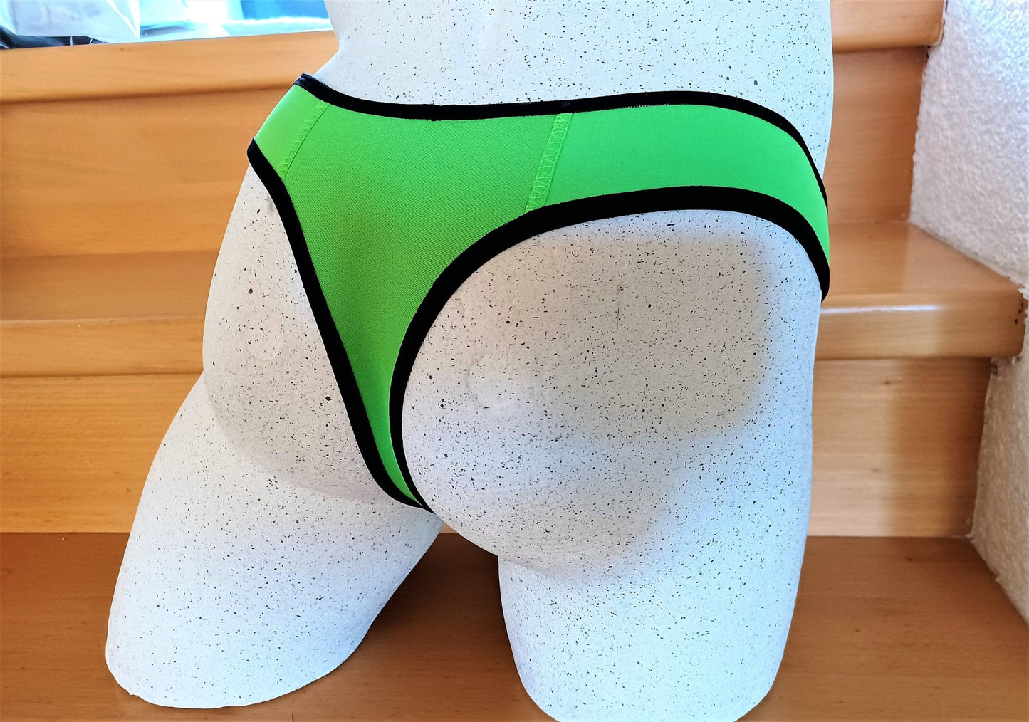 3mm Neopren Neongrün Herren Bade - String echtes Tauchsport - SEXSENSE