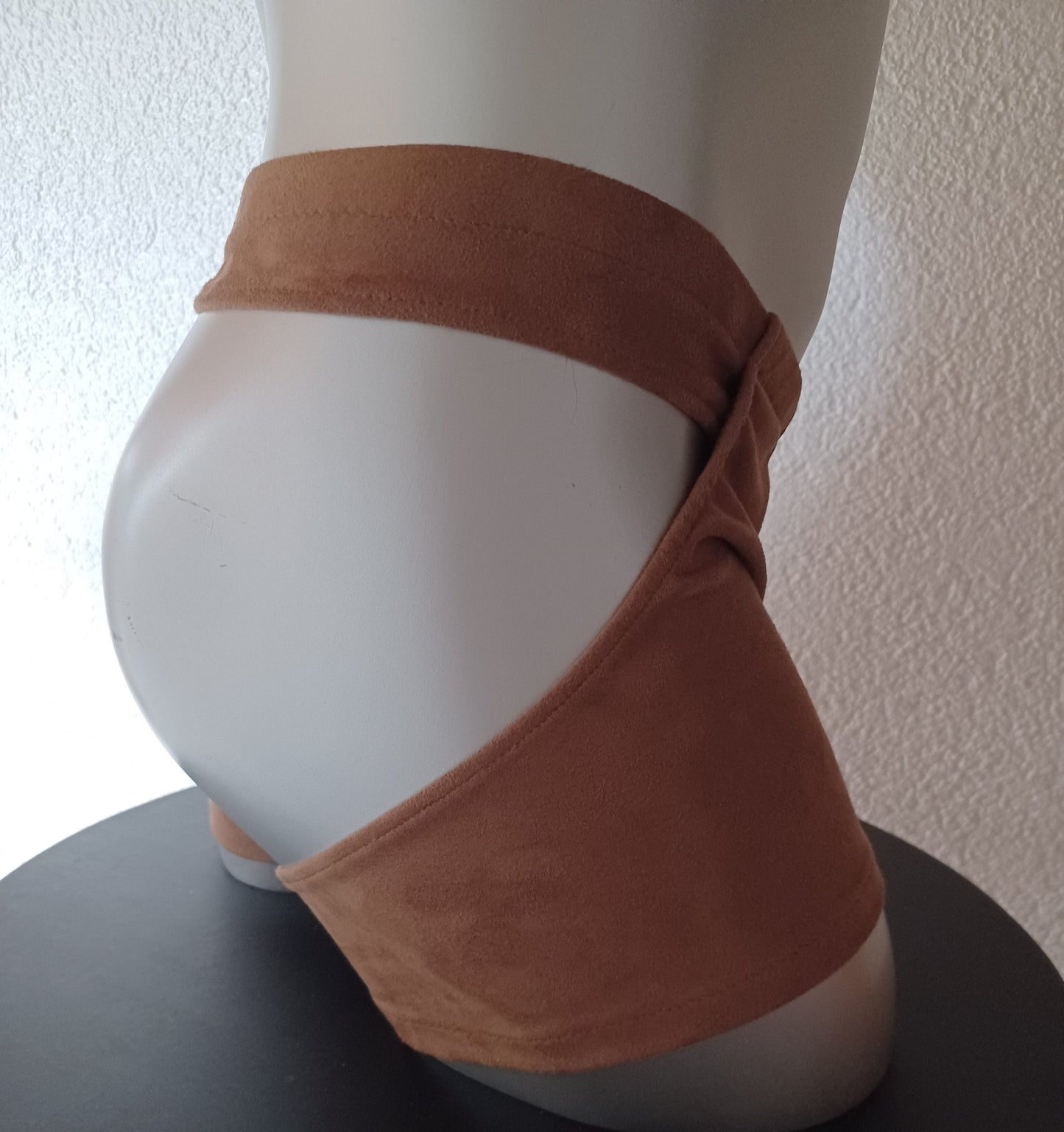Open Butt Reizwäsche ouvert Wildleder dunkelbraun Herren Dessous Boxershorts - SEXSENSE