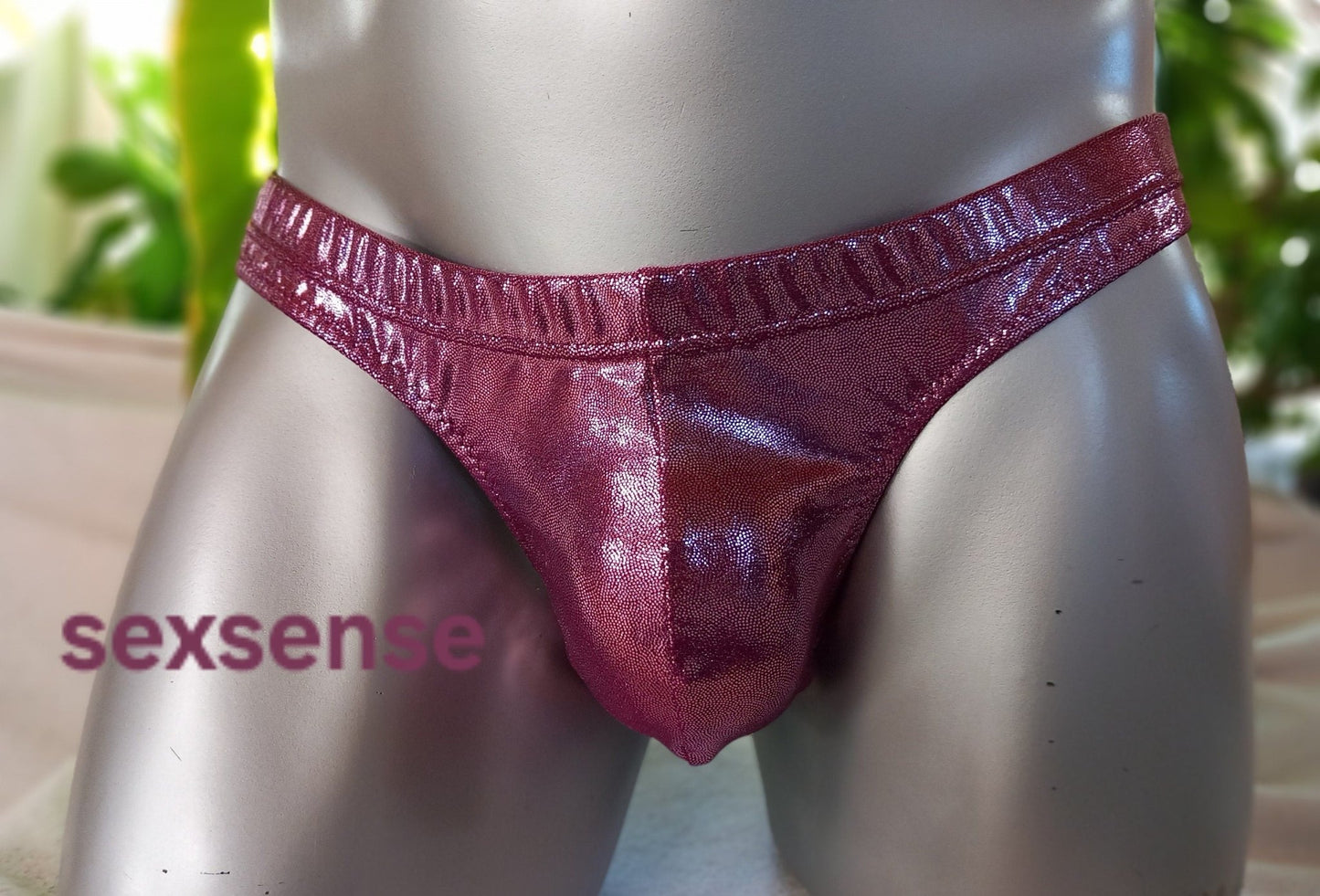 LETZTER ARTIKEL Herren Badehose elastisches Lycra rosa metallic - SEXSENSE