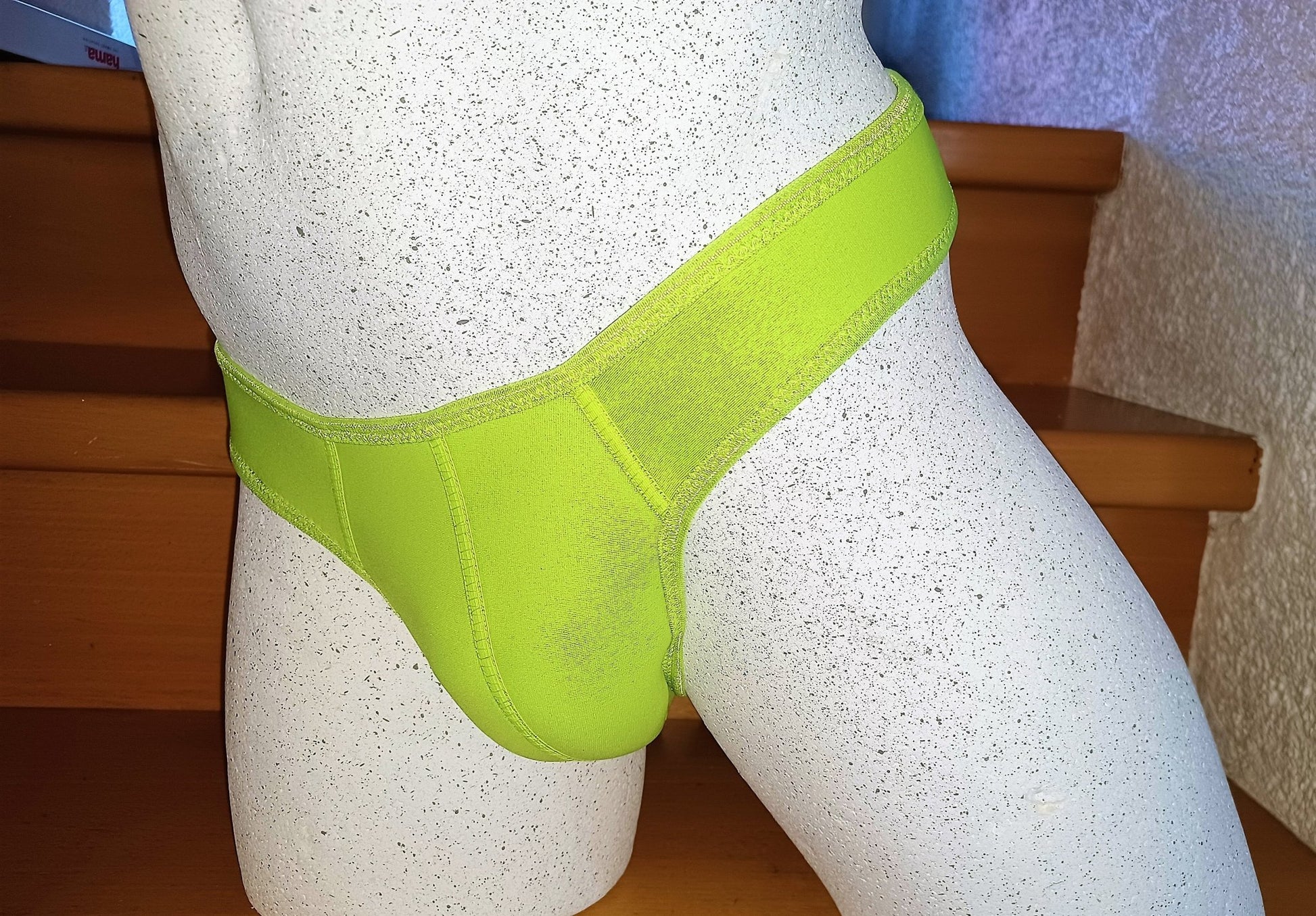 Neongelb Herren Bade - String echtes 3mm NEOPREN Tauchsport - SEXSENSE