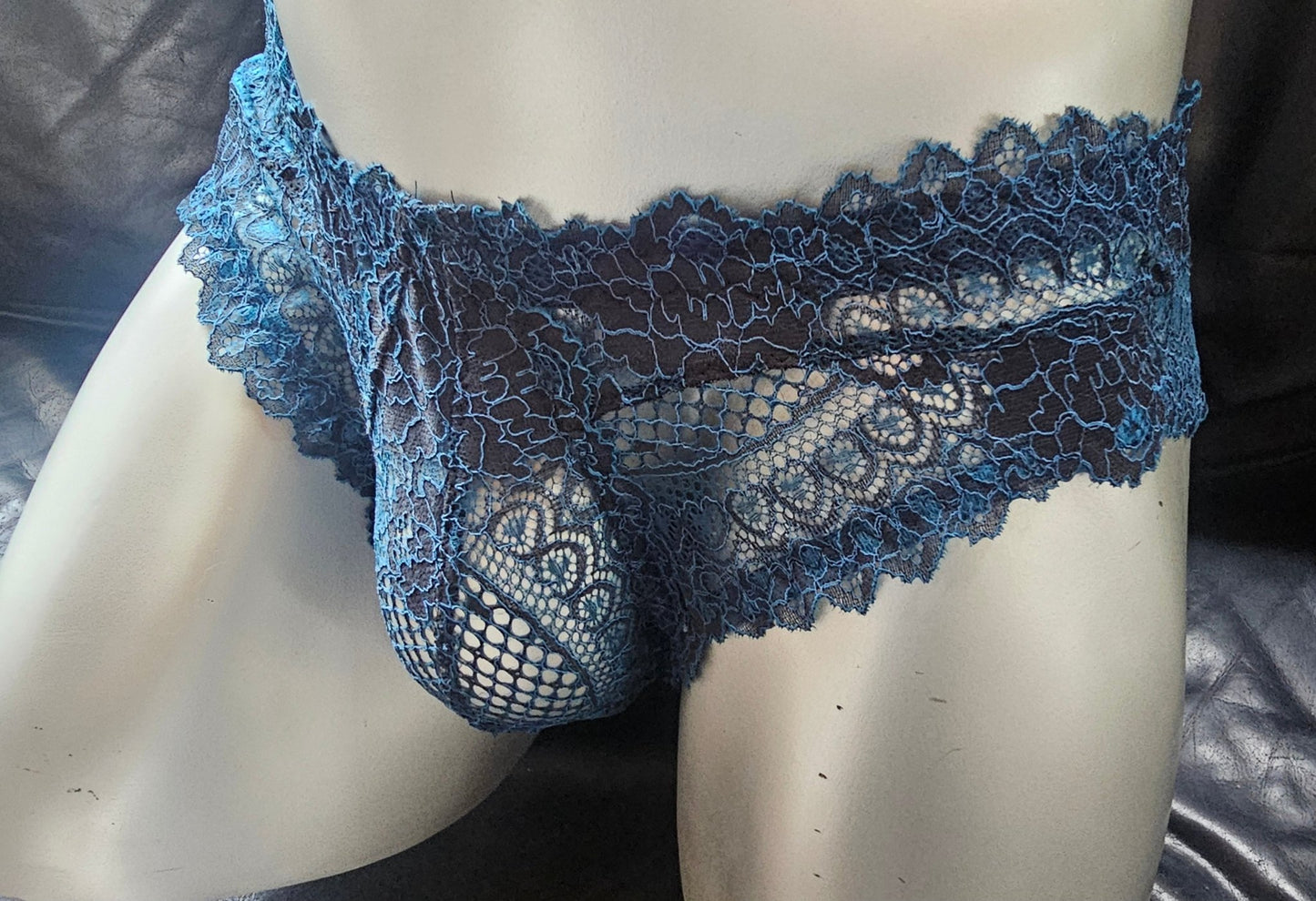 Herren Spitzen Slip Hipster Patrol Farben Femboy - SEXSENSE