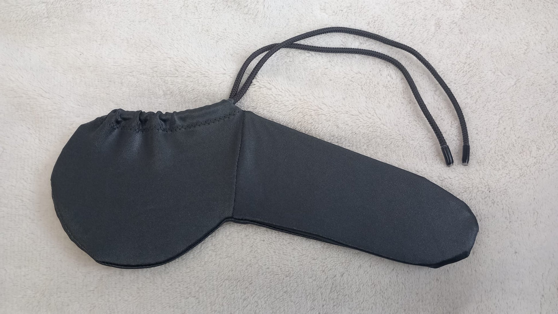 Penissocke in mattschwarz Lümmeltüte Juwelensäckchen Hodensack Willi Wärmer One - Sleeve - SEXSENSE