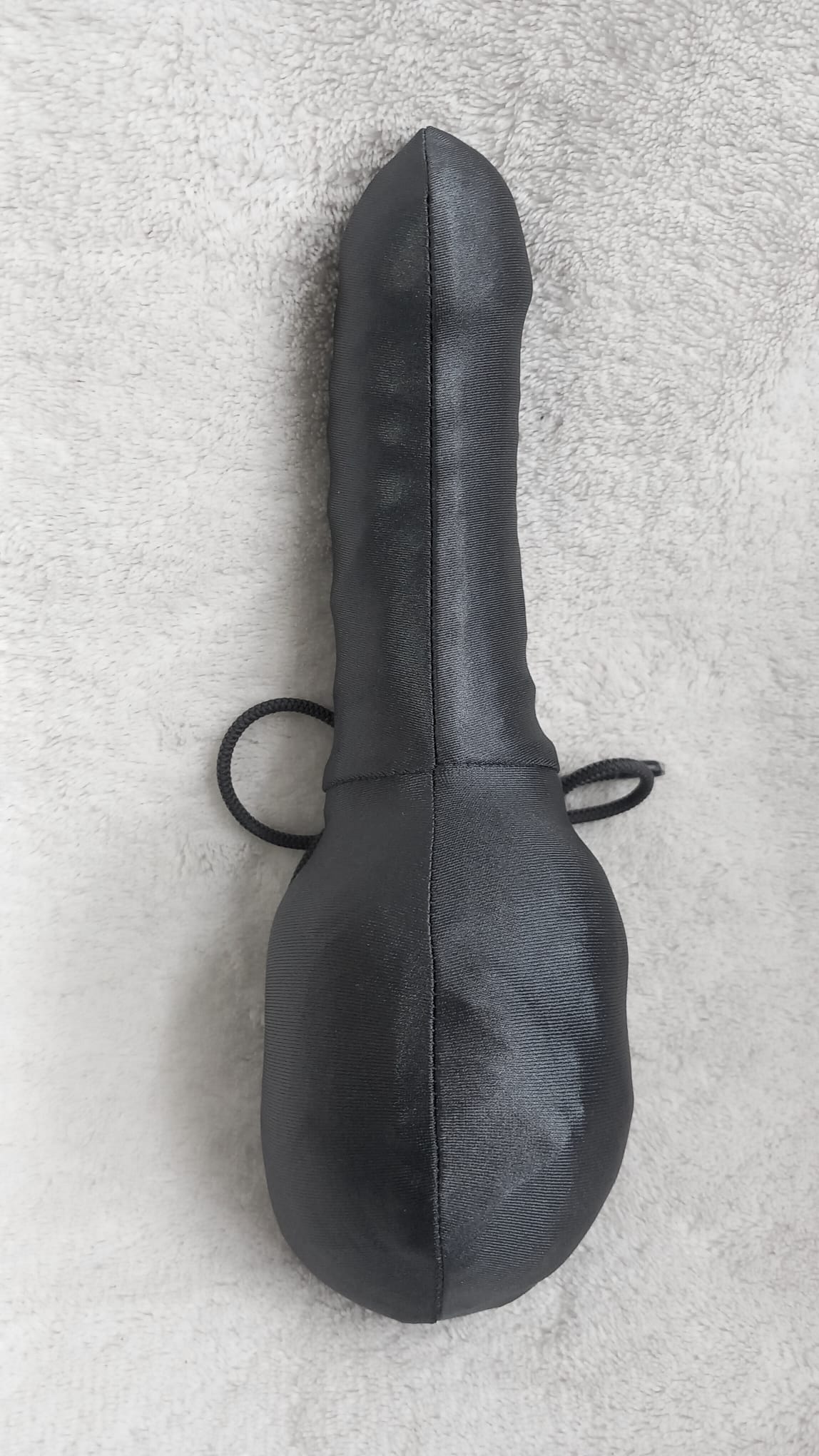 Penissocke in mattschwarz Lümmeltüte Juwelensäckchen Hodensack Willi Wärmer One - Sleeve - SEXSENSE