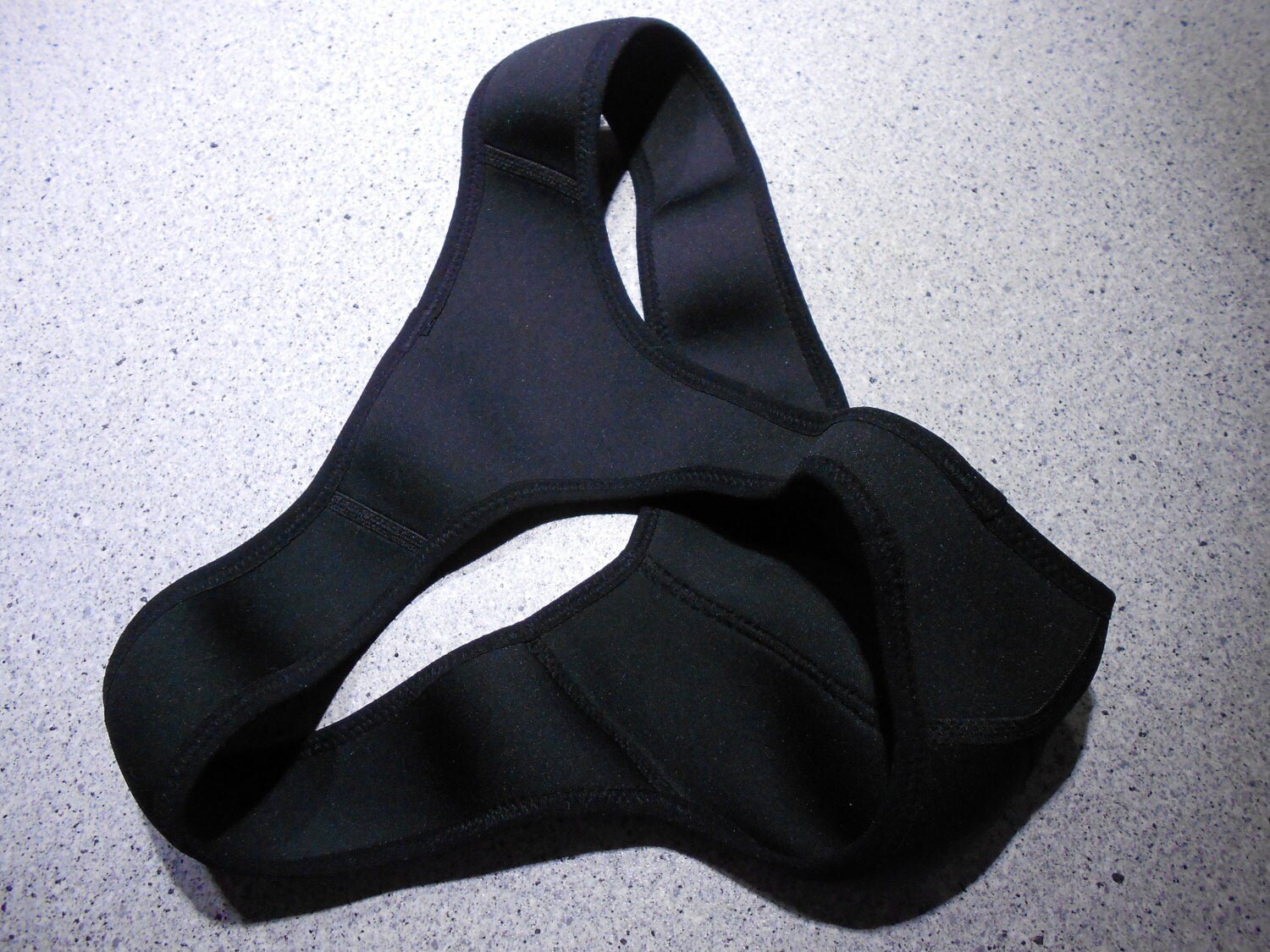 NEOPREN Herren String/Slip in schwarz Fetisch Profischwimmer Schwitzhose - SEXSENSE