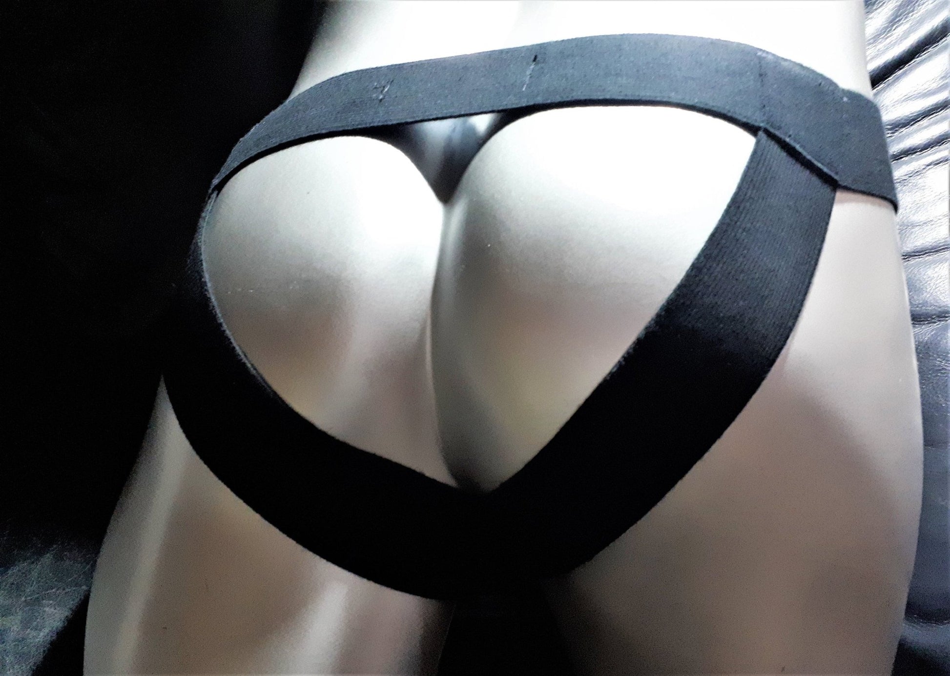 Sling Thong Jockstrap ouvert Push Up Slip Herren Toy schwarz - SEXSENSE