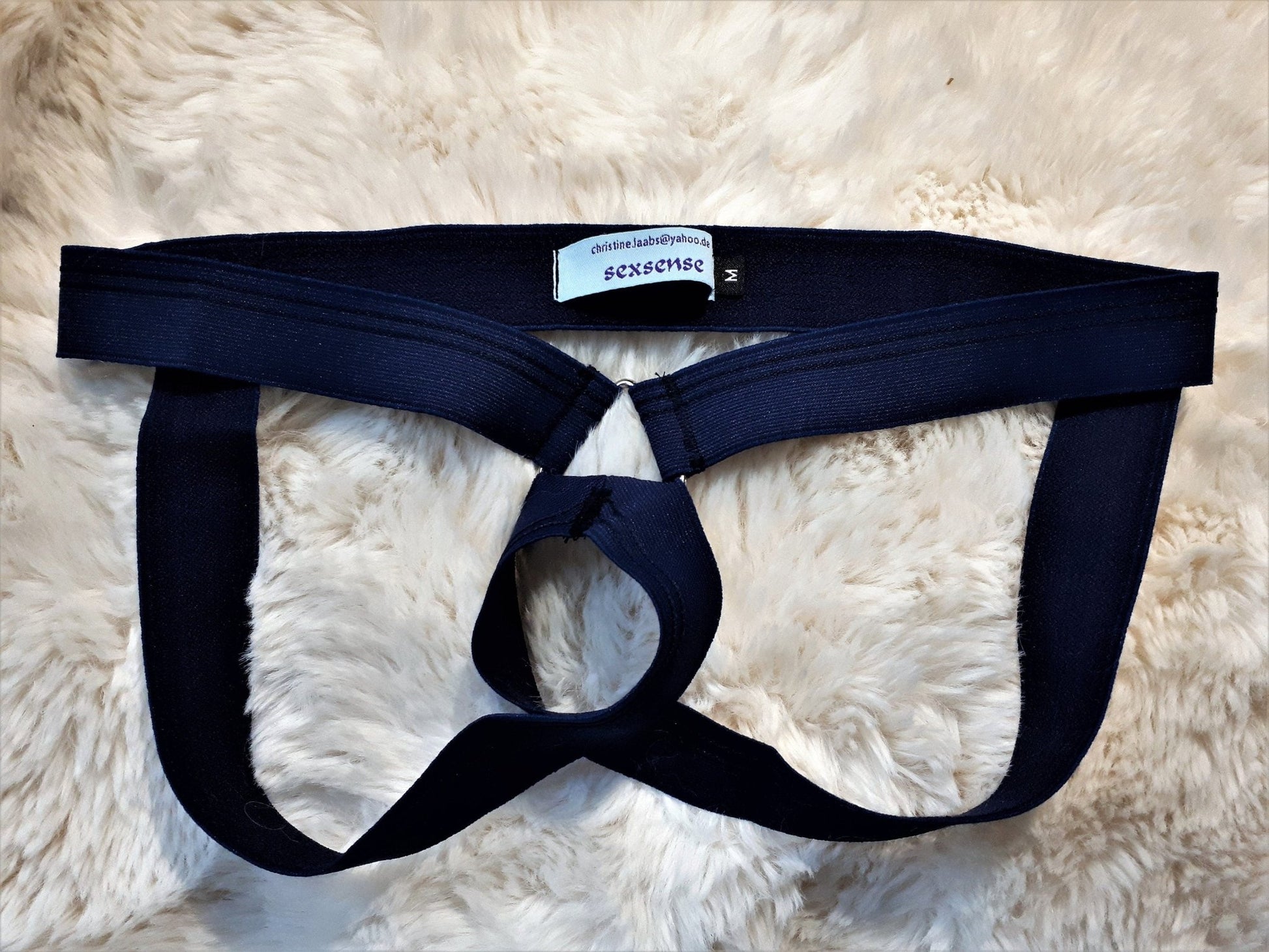 Sling Thong Jockstrap ouvert Push Up Harness mit Dreieck - Verbindung viele Farben - SEXSENSE